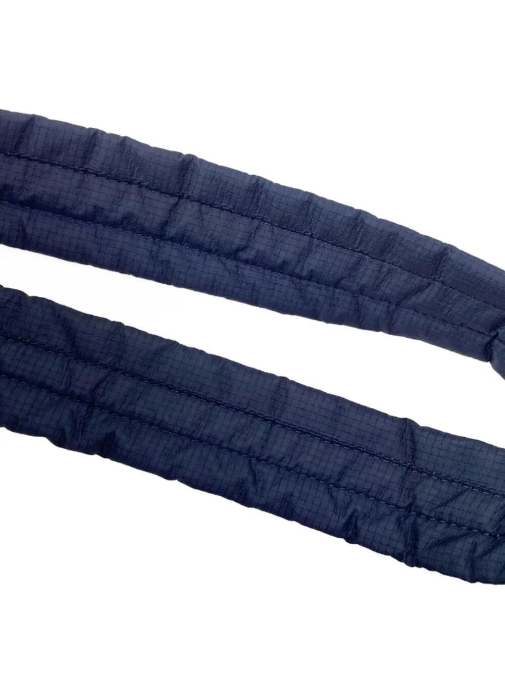 Chanel Backpack Quilted Dark Navy White